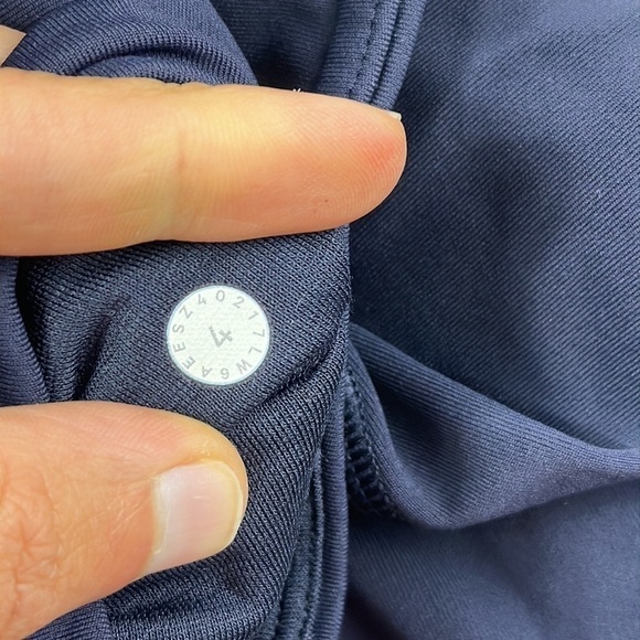 Lululemon Lean In Crop (17") Midnight Navy - Picture 5 of 7